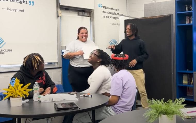 Newark Arts and TechShare STEAM learning activity